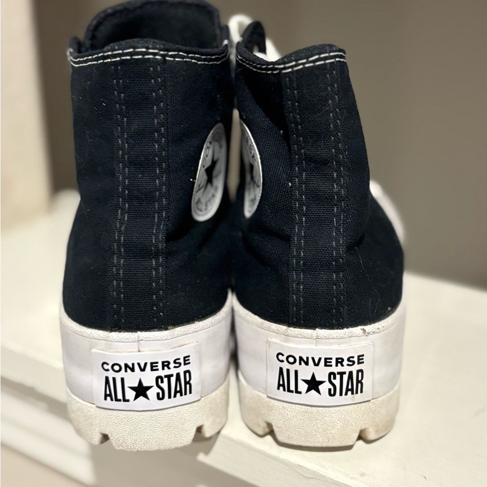 Converse Chuck Taylor All Star Platform High-Top Sneaker Womens Size 6 - Picture 7 of 9